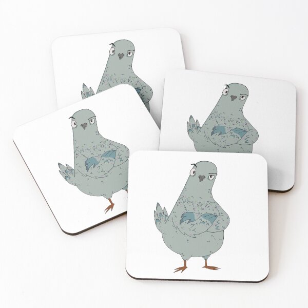 Item preview, angry pigeon designed and sold by outwardcourage.