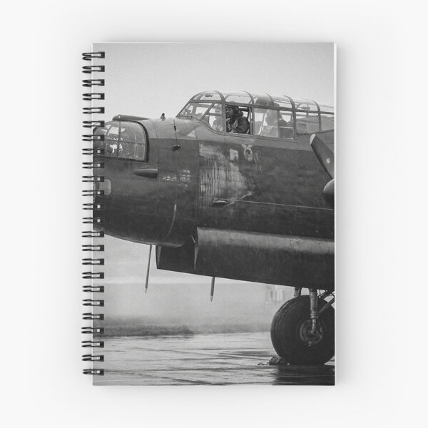Item preview, Lancaster Bomber Rainy Taxi Illustration designed and sold by Airpower Art.
