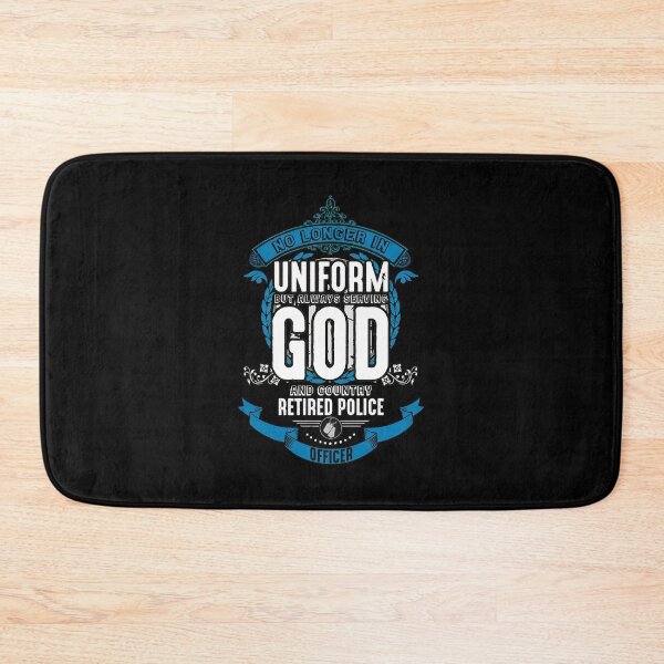 Item preview, Retired Police Officer God and Country Service Design designed and sold by rohlfhorricou.