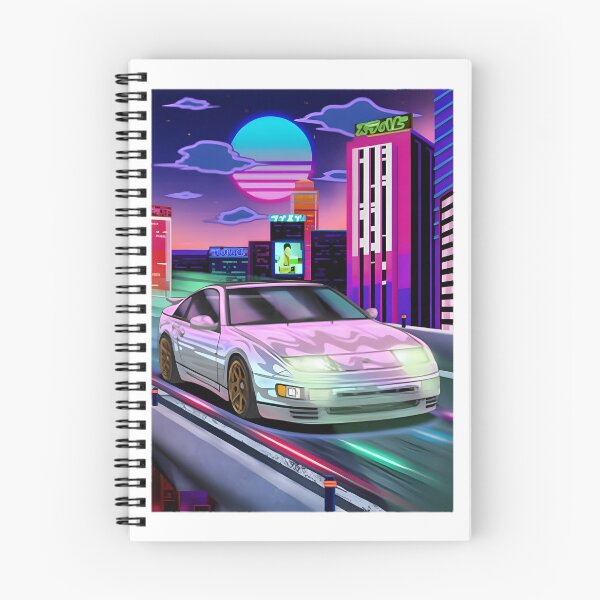 Item preview, Nissan Z Fairlady Retro Vaporwave Jdm Car Art | Best Gift designed and sold by HoLeeDigui.