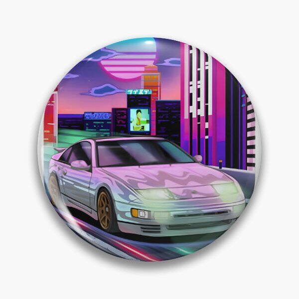 Item preview, Nissan Z Fairlady Retro Vaporwave Jdm Car Art | Best Gift designed and sold by HoLeeDigui.
