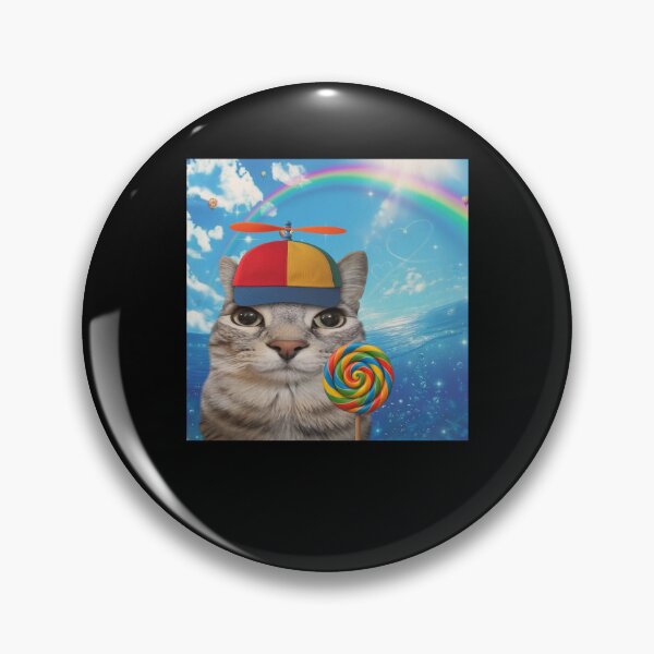 Item preview, Whimsical Cat Dreamcore Scene with Lollipop designed and sold by cerima.