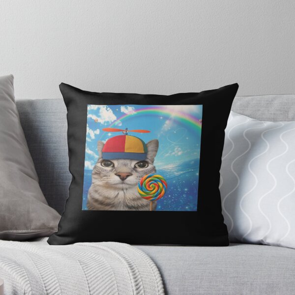 Item preview, Whimsical Cat Dreamcore Scene with Lollipop designed and sold by cerima.