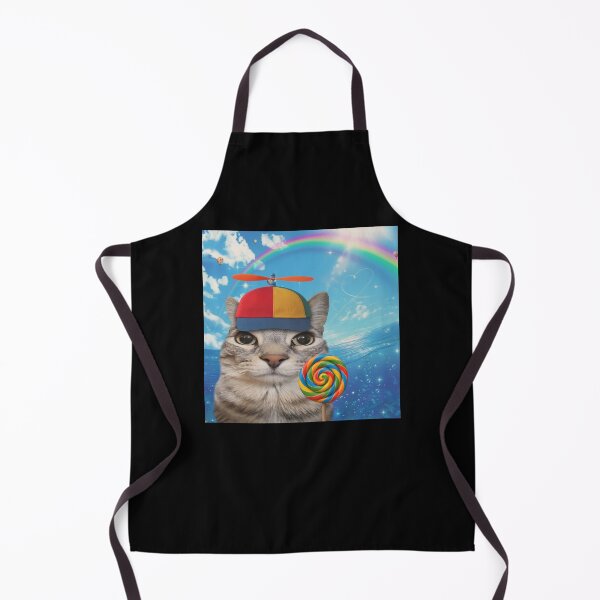 Item preview, Whimsical Cat Dreamcore Scene with Lollipop designed and sold by cerima.