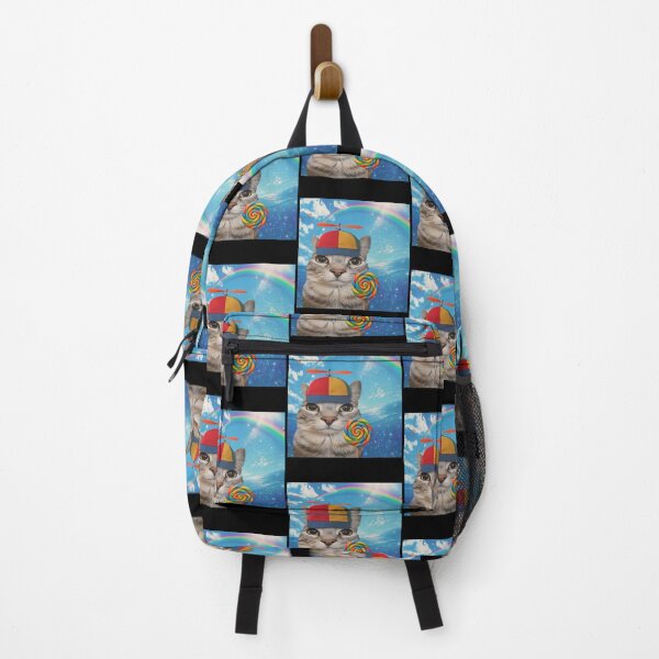Item preview, Whimsical Cat Dreamcore Scene with Lollipop designed and sold by cerima.