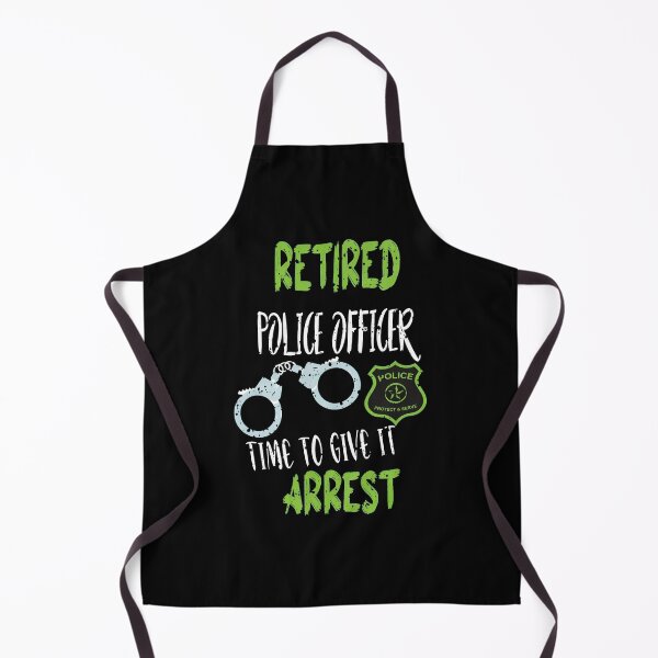 Item preview, Retired Police Officer Time To Give It Arrest designed and sold by kalmanfjskrine.