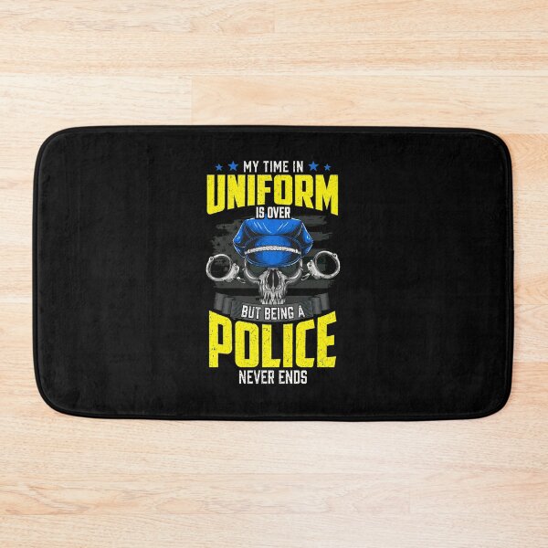 Item preview, Retired Police Skull Handcuffs Law Enforcement Art designed and sold by neviltumasher.