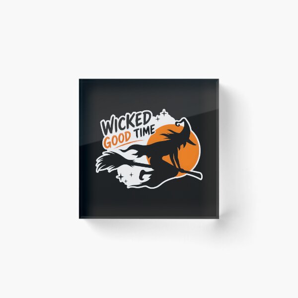 Item preview, Wicked Time Good Time – Halloween Witch designed and sold by ArtDzignsZA.