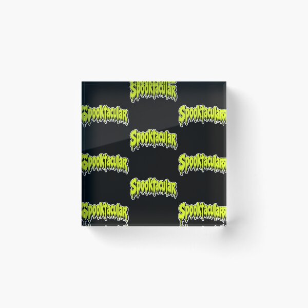 Item preview, Spooktacular Halloween Slime Font Horror Vintage Quote designed and sold by BriSher.