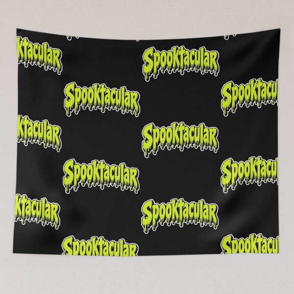 Item preview, Spooktacular Halloween Slime Font Horror Vintage Quote designed and sold by BriSher.