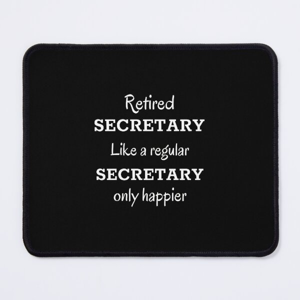 Item preview, Retired Secretary Funny Retirement Gift designed and sold by rohlfhorricou.