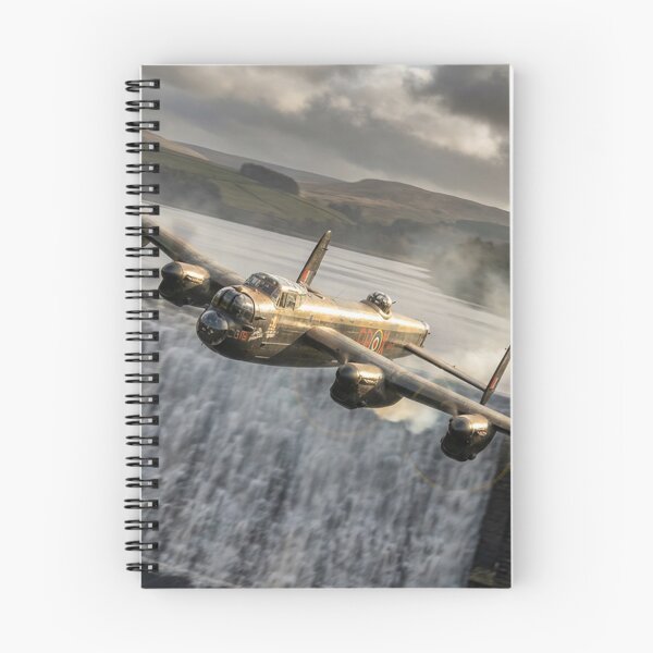 Item preview, Lancaster Bomber Dam Towers Illustration designed and sold by Airpower Art.