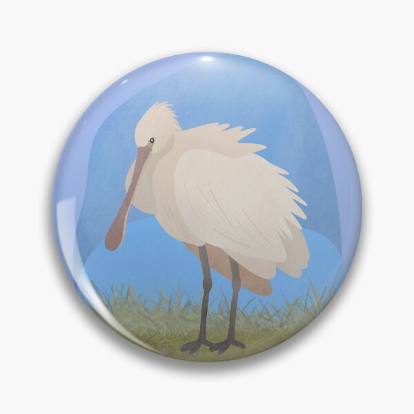 Item preview, White Spoonbill in the wild designed and sold by FandomizedRose.