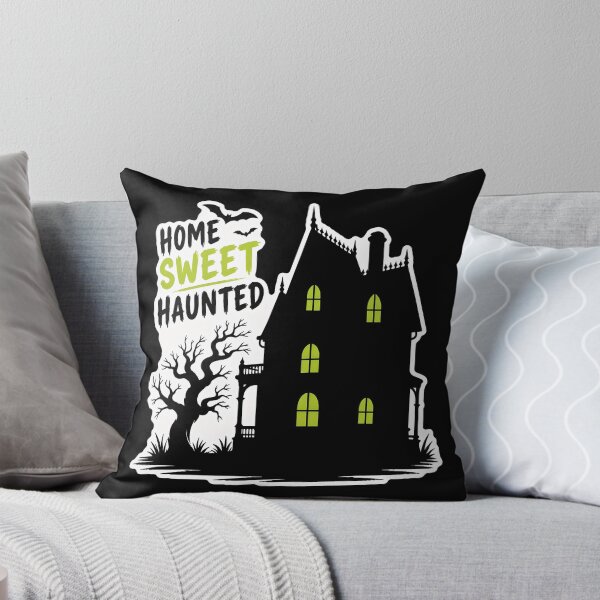Item preview, Home Sweet Haunted Home – Spooky Halloween House designed and sold by Canvas-Whispers.