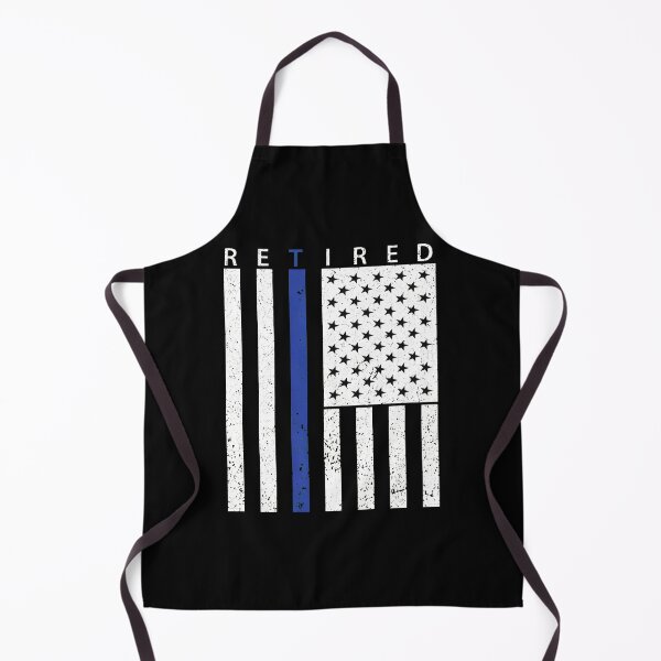 Item preview, Retired Thin Blue Line American Flag designed and sold by kalmanfjskrine.