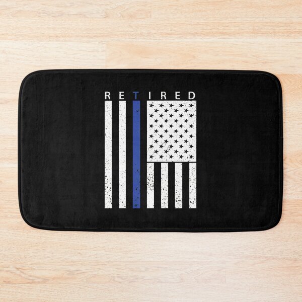 Item preview, Retired Thin Blue Line American Flag designed and sold by kalmanfjskrine.