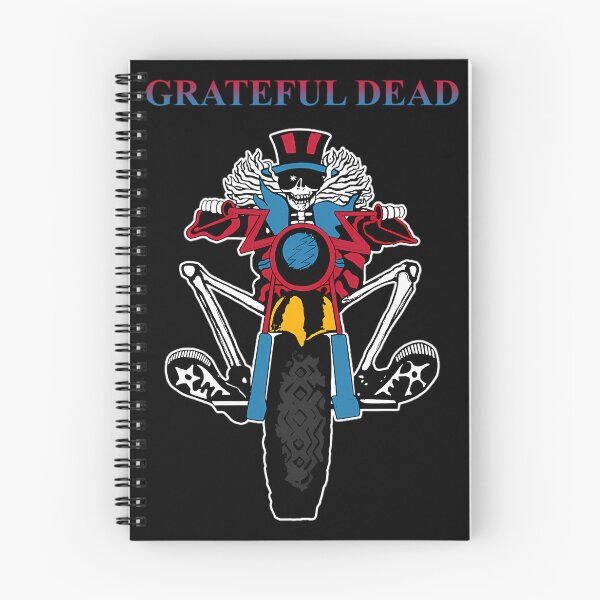 Item preview, Grateful Dead Skeleton Riding Motorcycle Band designed and sold by NIZARTKK.