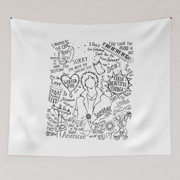 Item preview, Retro Music Doodle Comfort Colors Ivory designed and sold by TanayLetts99.