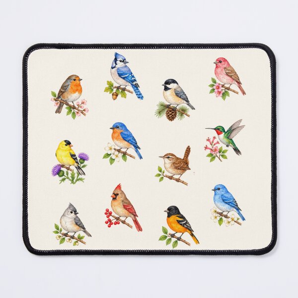 Item preview, Watercolor Birds Cliparts designed and sold by Festive Bug.