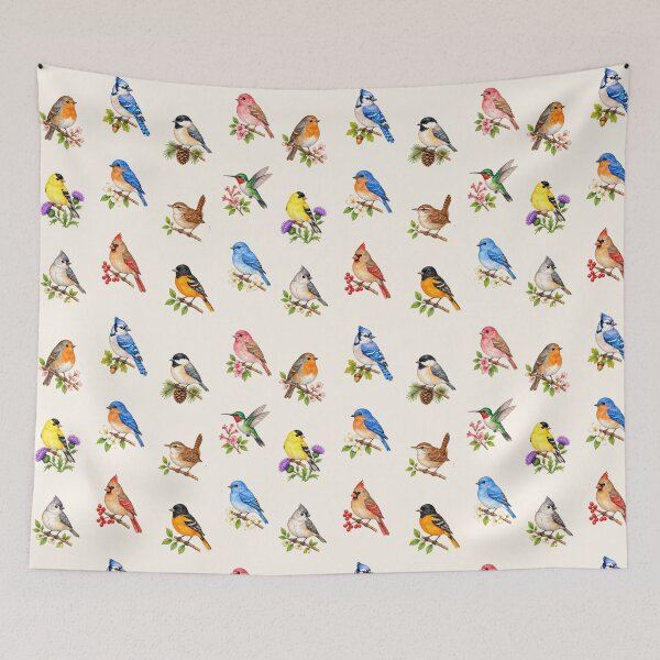 Item preview, Watercolor Birds Cliparts designed and sold by Festive Bug.