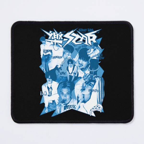 Item preview, Blue Monochrome Boy Group Collage designed and sold by ZEAP.