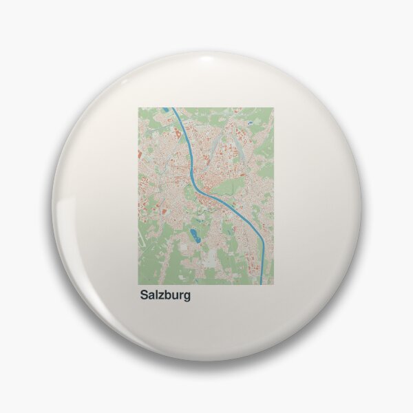 Item preview, Salzburg Minimalistic Map Art designed and sold by MapsNerd.