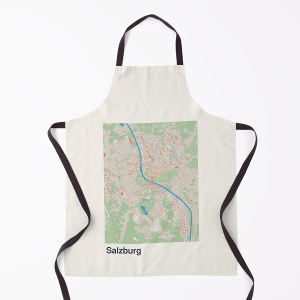 Item preview, Salzburg Minimalistic Map Art designed and sold by MapsNerd.