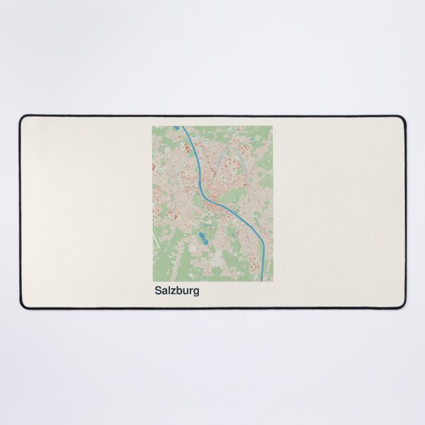 Item preview, Salzburg Minimalistic Map Art designed and sold by MapsNerd.
