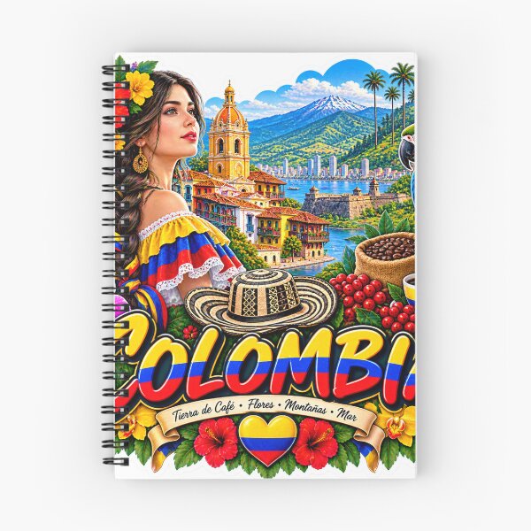 Item preview, Colombia Culture Sticker | Tierra de Cafe Floral Macaw Sticker designed and sold by alexcorporation.