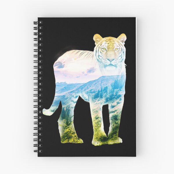 Item preview, Tiger Within – Double Exposure Wildlife designed and sold by JIMBOEE.