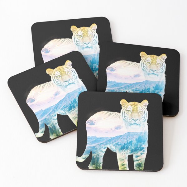 Item preview, Tiger Within – Double Exposure Wildlife designed and sold by JIMBOEE.