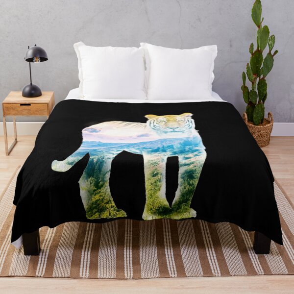 Item preview, Tiger Within – Double Exposure Wildlife designed and sold by JIMBOEE.