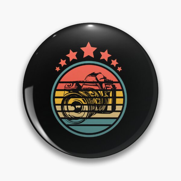 Item preview, Retro Camera Sunset Circle Vintage Photography Lover designed and sold by neviltumasher.