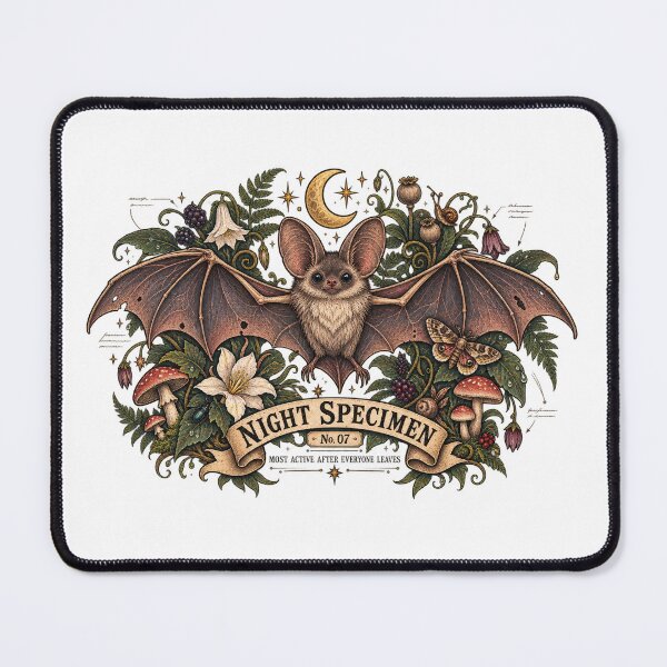 Item preview, Night Specimen No. 07 Nocturnal Bat designed and sold by Trendy-Artistry.