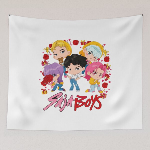 Item preview, Cute Chibi Anime Style Idol Group Fan Art designed and sold by TanayLetts99.