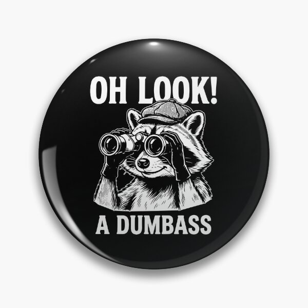 Item preview, ¡Mira, un mapache idiota! designed and sold by kar buncles.