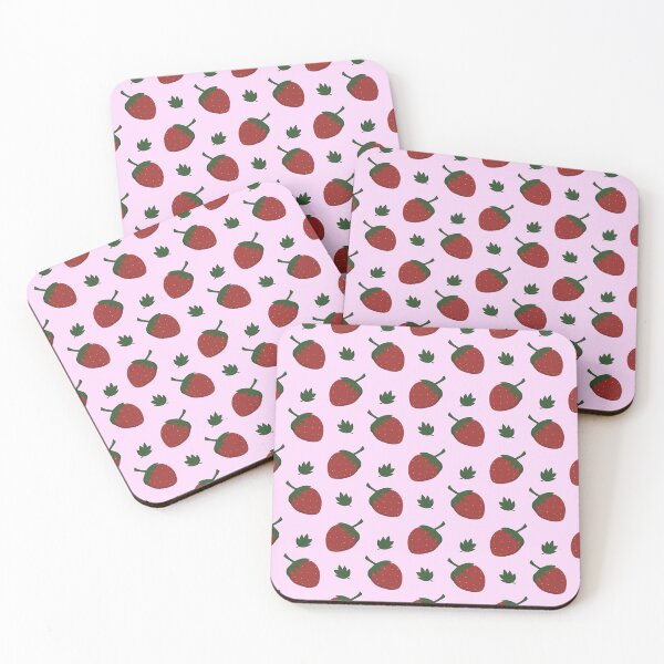 Item preview, Hand drawn Strawberry Seamless Pattern, Cute Red Berry Design for Everyday Products designed and sold by Tanapan2529.