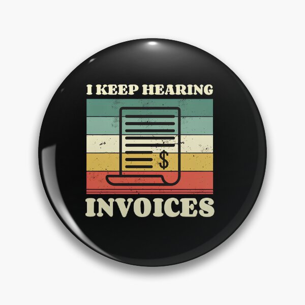 Item preview, Retro Invoice Humor Accountant Finance Graphic designed and sold by neviltumasher.