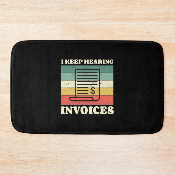 Item preview, Retro Invoice Humor Accountant Finance Graphic designed and sold by neviltumasher.