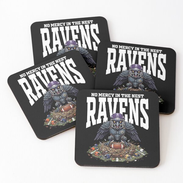 Item preview, NO MERCY IN THE NEST - BAL RAVENS designed and sold by KEF Custom.