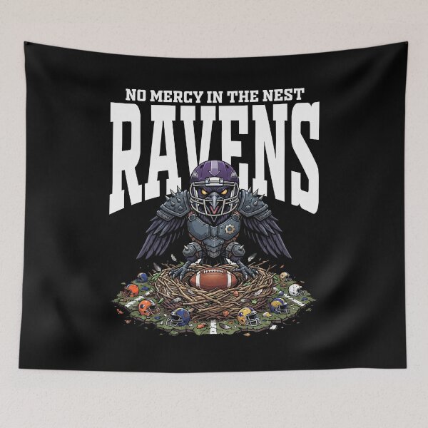 Item preview, NO MERCY IN THE NEST - BAL RAVENS designed and sold by KEF Custom.