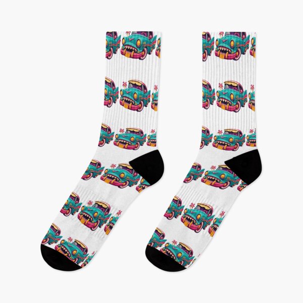 Item preview, Funny Colorful Retro Car Cartoon designed and sold by Mattigiov.