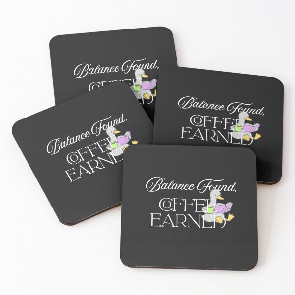 Item preview, Balance Found, Coffee Earned designed and sold by Bubpat.
