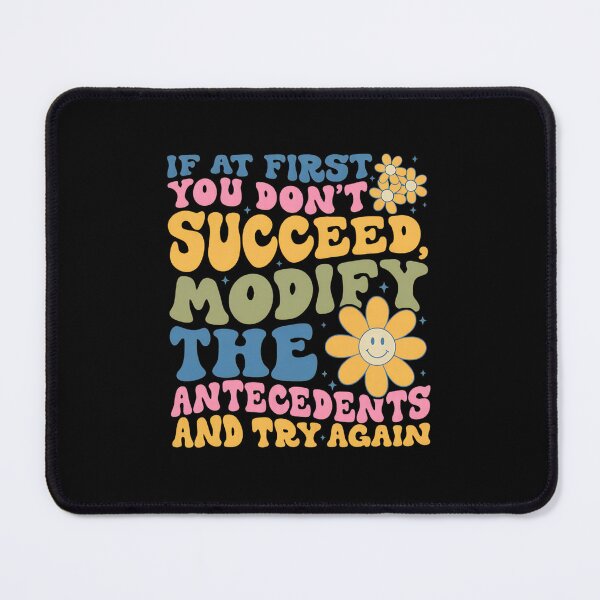 Item preview, Retro Floral Succeeded Modify Antecedents Quote Graphic designed and sold by kalmanfjskrine.