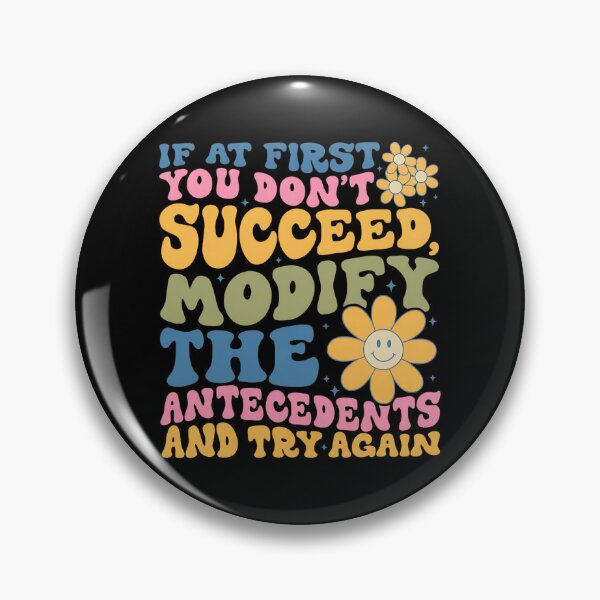 Item preview, Retro Floral Succeeded Modify Antecedents Quote Graphic designed and sold by kalmanfjskrine.