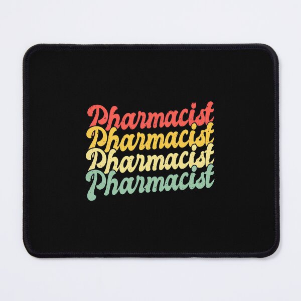 Item preview, Retro Pharmacist Vintage Script Word Art Design designed and sold by neviltumasher.