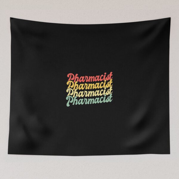 Item preview, Retro Pharmacist Vintage Script Word Art Design designed and sold by neviltumasher.