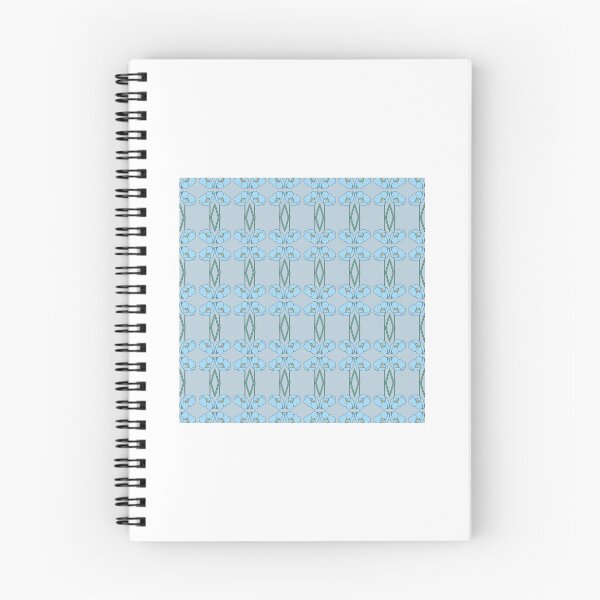 Item preview, Soft Blue Floral Geometric Garden Pattern designed and sold by baileylincoln.