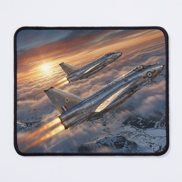 Item preview, Lightning Jets Afterburner Sunset Illustration designed and sold by Airpower Art.
