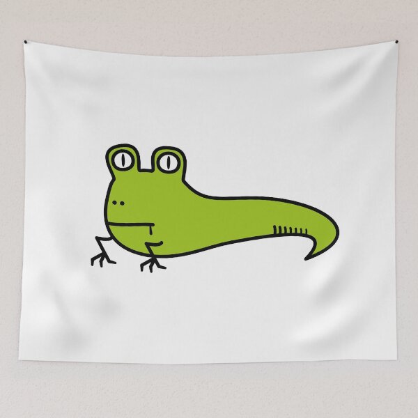Item preview, Spooky Frog Monster – Funny Gero Gero Ghost Character Gift for Frog Lovers designed and sold by Wurstlady.